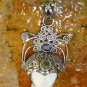 Silver and Lapis Lazuli Goddess Pendant GDP-1256-PS