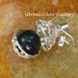Silver and Amethyst Harmony Ball Pendant HB-396-KT