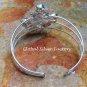 Sterling Silver and Amber Women's Bangle SBB-465-KA