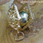 Silver and 22k Gold Plated Harmony Ball Pendant GPP-112-KT