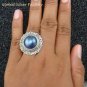 Sterling Silver Ornate Mabe Pearl Ring RI-403-KT