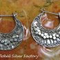 Sterling Silver Balinese Style Earrings SE-260-KA