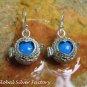 Silver Heart Design Harmony Ball Earrings CBE-153-KA