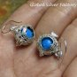 Silver Heart Design Harmony Ball Earrings CBE-153-KA