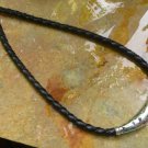 Sterling Silver Bali Style Leather Unisex Necklace SCC-177-KA
