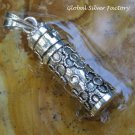 Sterling Silver Twisted Wire Flower Cremation Pendant PP-485-KT