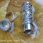 Sterling Silver Twisted Wire Flower Cremation Pendant PP-485-KT