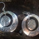 Large Sterling Silver Bali Dangle Earrings SE-242-KT