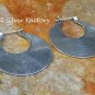 Sterling Silver Hoop Earrings SE-249-KA