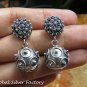 Silver Balinese Design Dangle Earrings SE-263-KA