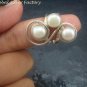 One Only Sz 8 Sterling Silver & Pearl Gemstone Ring RI-474-KT