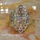 Sterling Silver Balinese Filigree Ring SR-212-KA