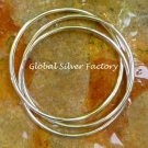 Sterling Silver Three Interlocking Bangle, Fancy Style, Latest Fashion Bangle SBB-427-KA