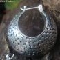 Large 35MM Sterling Silver Hoop Earrings SE-241-KT