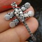 Petite 925 Silver Dragonfly Brooch BC-170-KA