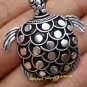 Sterling Silver Antique Look Turtle Pin Pendant BC-169-KT