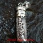 Sterling Silver Bali Keepsake, Cremation Perfume Pendant PP-407-PS