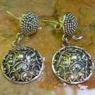 Sterling Silver Balinese Traditional Style Stud Earrings SE-252-KA
