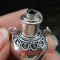 Large 925 Silver Black Onyx Cremation Pendant PP-363-KT