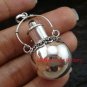 Large 925 Silver Black Onyx Cremation Pendant PP-363-KT