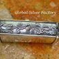 Silver and Peridot Prayer Box Locket Pendant LP-236-KA