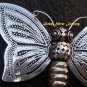 Sterling Silver Butterfly Engraved Pin Pendant BC-168-KT