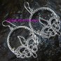 Sterling Silver Filigree Bali Earrings w/ Beads & Tribal Pattern SE-192-KT