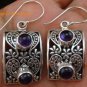 Delicate Amethyst Sterling Silver Earrings ER-590-KT