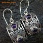 Delicate Amethyst Sterling Silver Earrings ER-590-KT