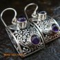 Delicate Amethyst Sterling Silver Earrings ER-590-KT