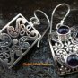 Delicate Amethyst Sterling Silver Earrings ER-590-KT