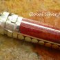 Sterling Silver Red Coral Cremation, Perfume Pendant PP-163-KT