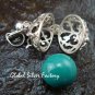 925 Silver Rainbow Moonstone Harmony Ball Pendant HB-360-KT