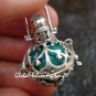 925 Silver Rainbow Moonstone Harmony Ball Pendant HB-360-KT