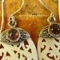 Silver and Tourmaline Filigree Bone Earrings ER-766-KT