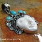 Sterling Silver and Turquoise Goddess Pendant GDP-1284-KT