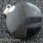 Sterling Silver Paua Shell Moon Face Pendant GDP-1180-KT