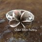 Sterling Silver Tropical Frangipani/ Plumeria Ring SR-155-KT