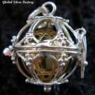 Silver Cage Harmony Chime Ball Pendant HB-310-KT