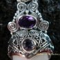 925 Silver Paua Shell & Mix Gems Goddess Pendant GDP-1004-PS