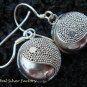 925 Silver & Ying Yang Chime Ball Earrings CBE-138-KT