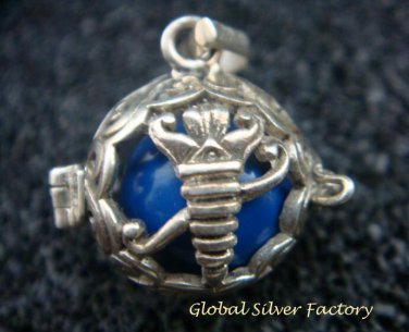 16mm Sterling Silver & Scorpion Harmony Ball Pregnancy Pendant HB-381-KT