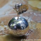Sterling Silver 21mm Apple Chime Ball Pendant CH-365-KT