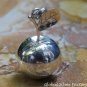 Sterling Silver 21mm Apple Chime Ball Pendant CH-365-KT