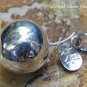 Sterling Silver 21mm Apple Chime Ball Pendant CH-365-KT