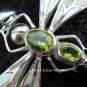 925 Silver Peridot & White Shell Dragonfly Pendant  BC-134-KT