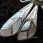 925 Silver Peridot & White Shell Dragonfly Pendant  BC-134-KT