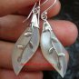 Sterling Silver Mother Of Pearl Dangle Earrings ER-622-KT