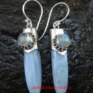 Sterling Silver Chalcedony Dangle Earring w/Gem ER-626-KT