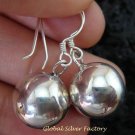 925 Silver Smooth Chime Ball Earrings CBE-148-KT
